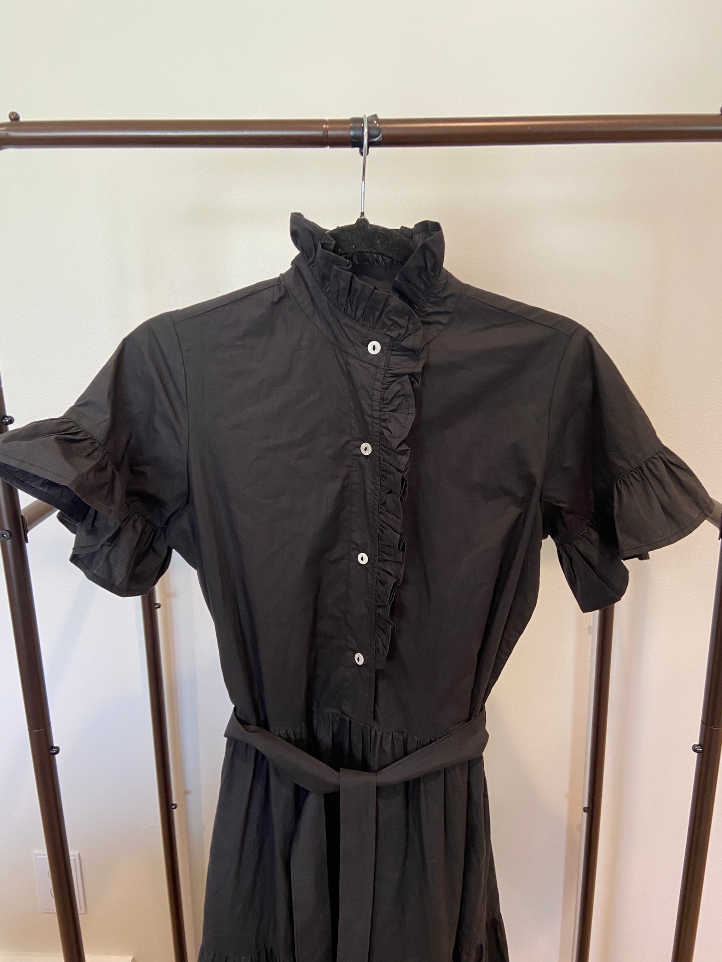 Mille Victoria Maxi Dress in Black size XS