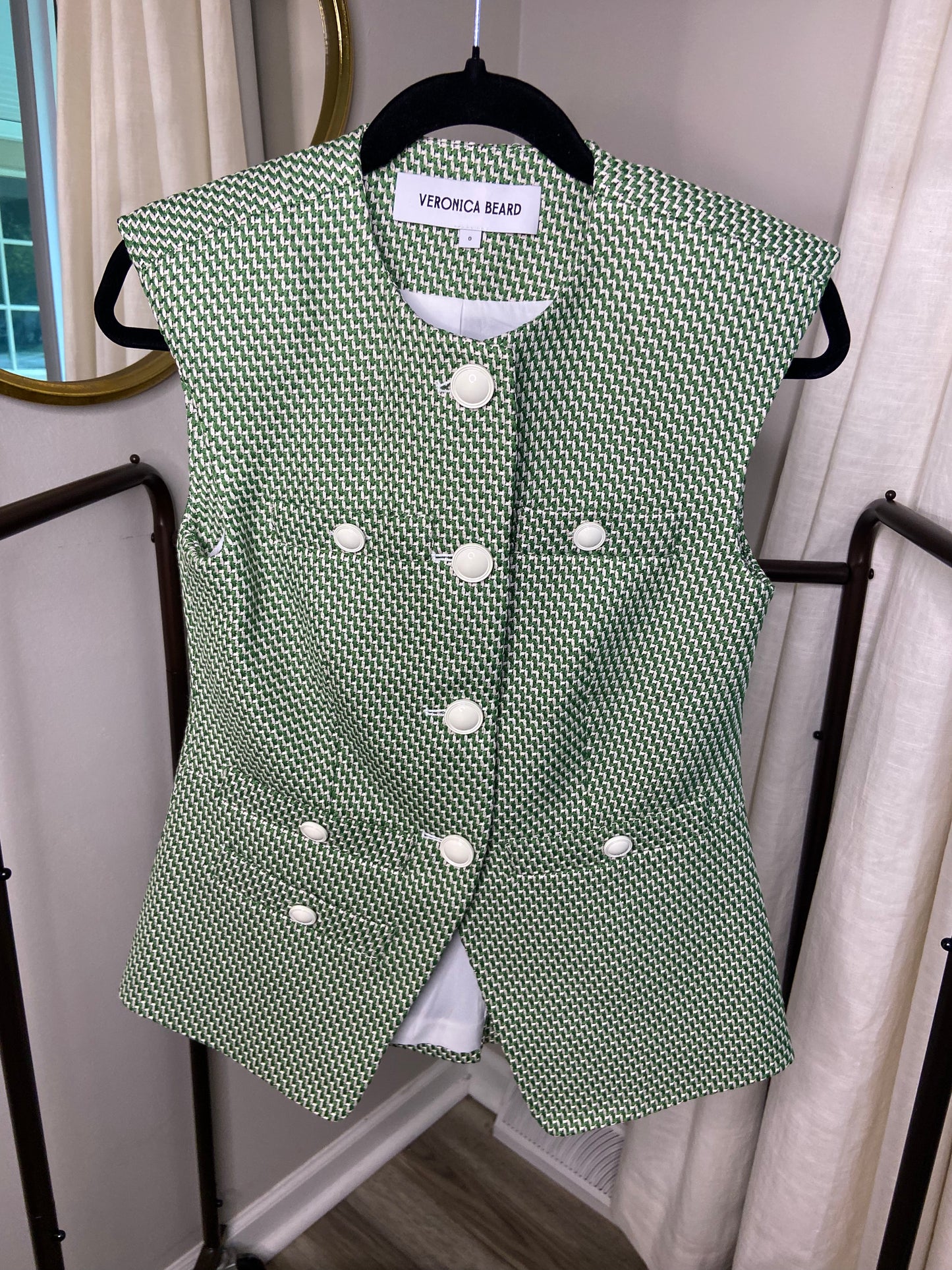 Veronica Beard Tamara Vest size 0