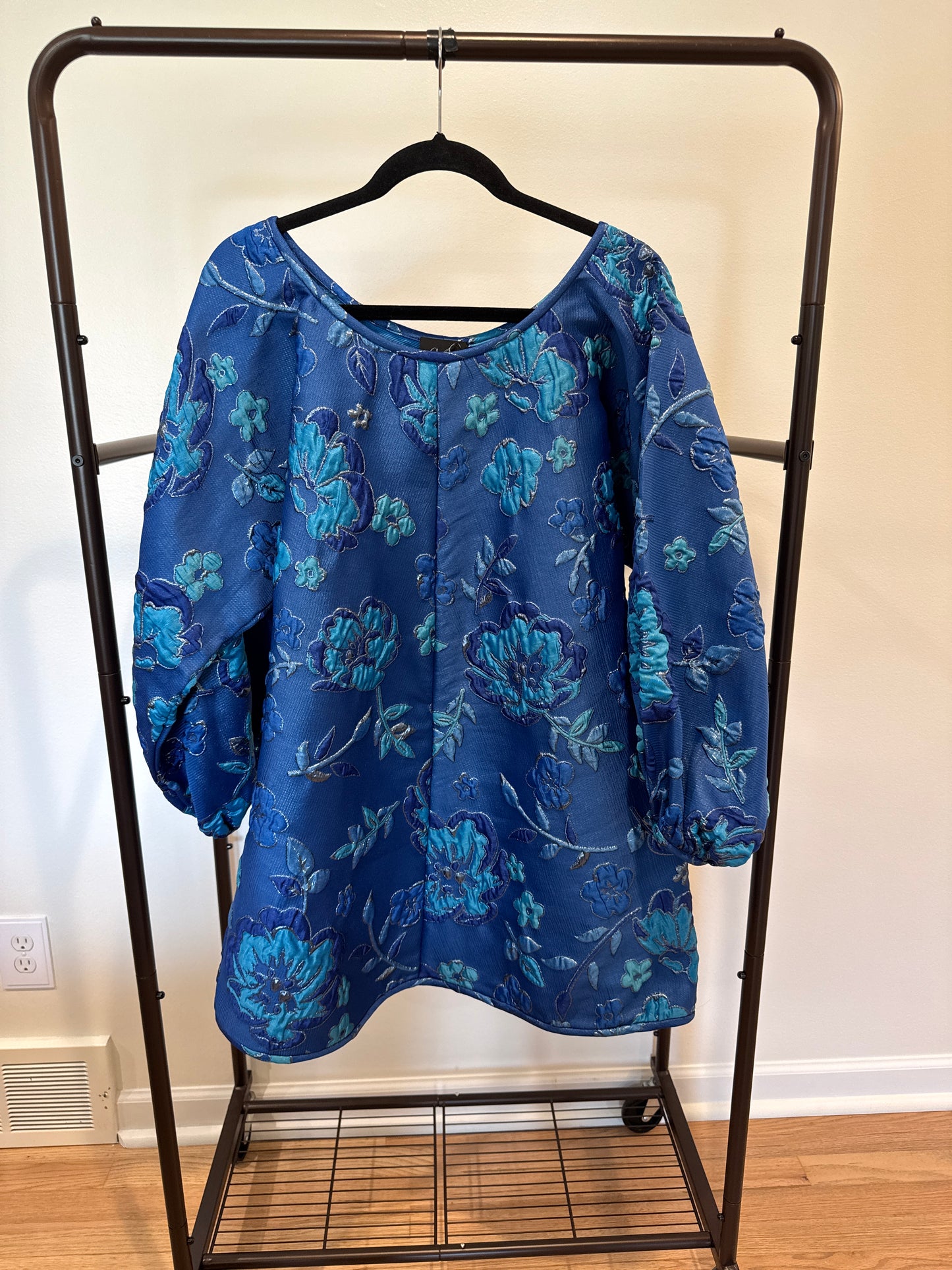 Arianne Elmy Monochrome Blue Good Luck Dress size M
