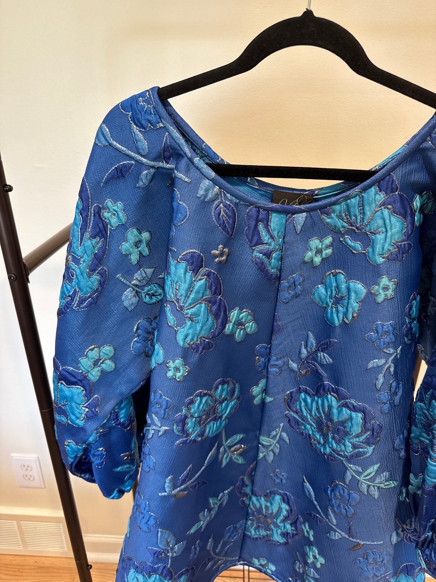 Arianne Elmy Monochrome Blue Good Luck Dress size M
