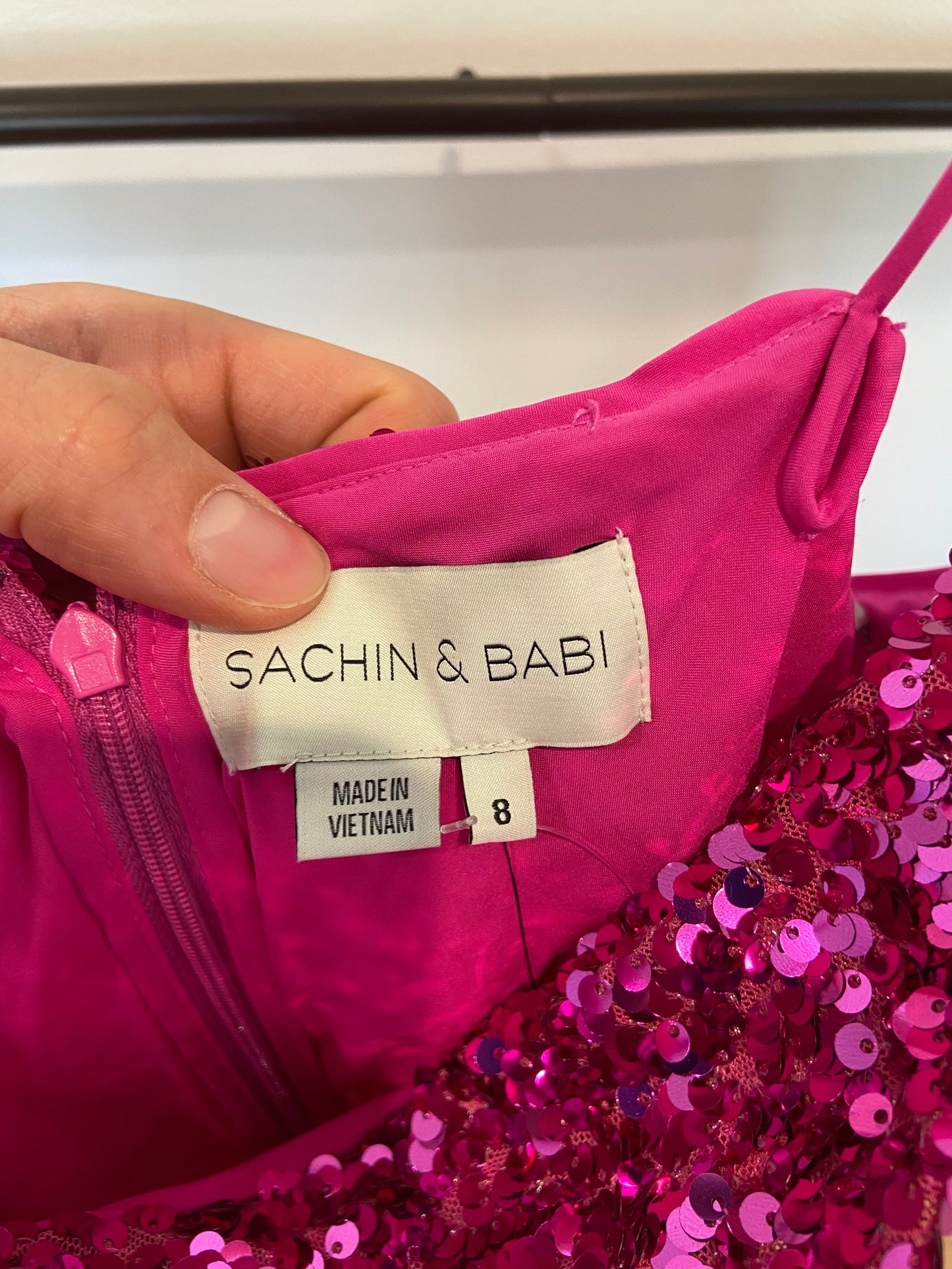 Sachin & Babi Sequin Sanza Dress size 8
