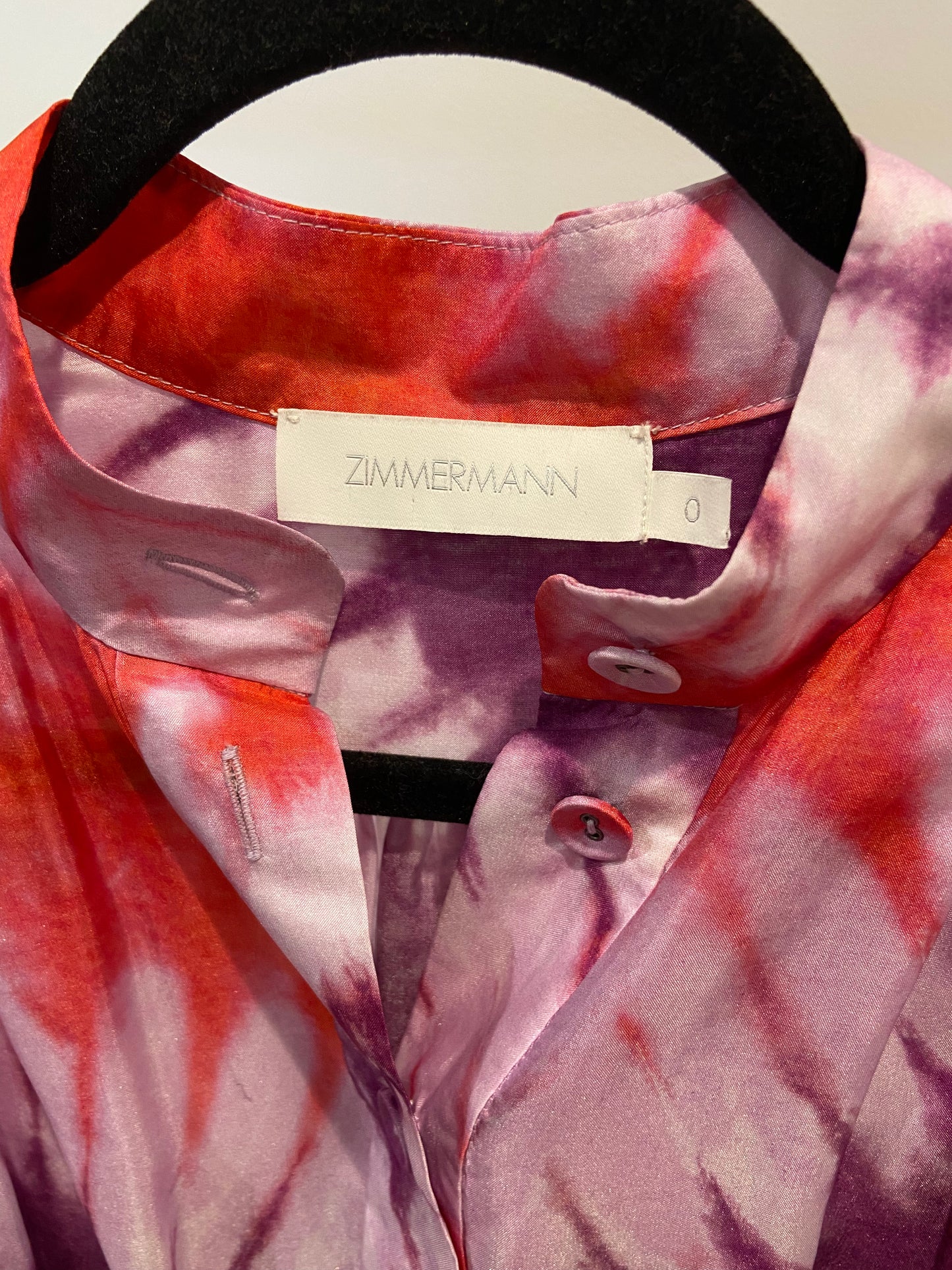 Zimmermann Shelly Button Playsuit size US 4