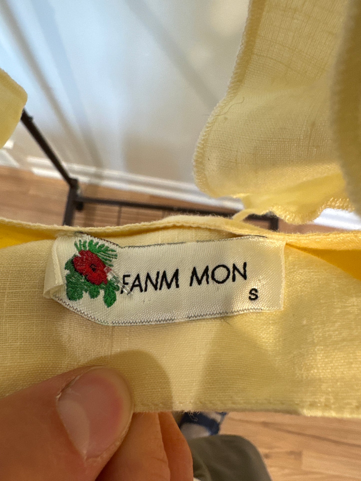 Fanm Mon Alanya Linen Dress size S