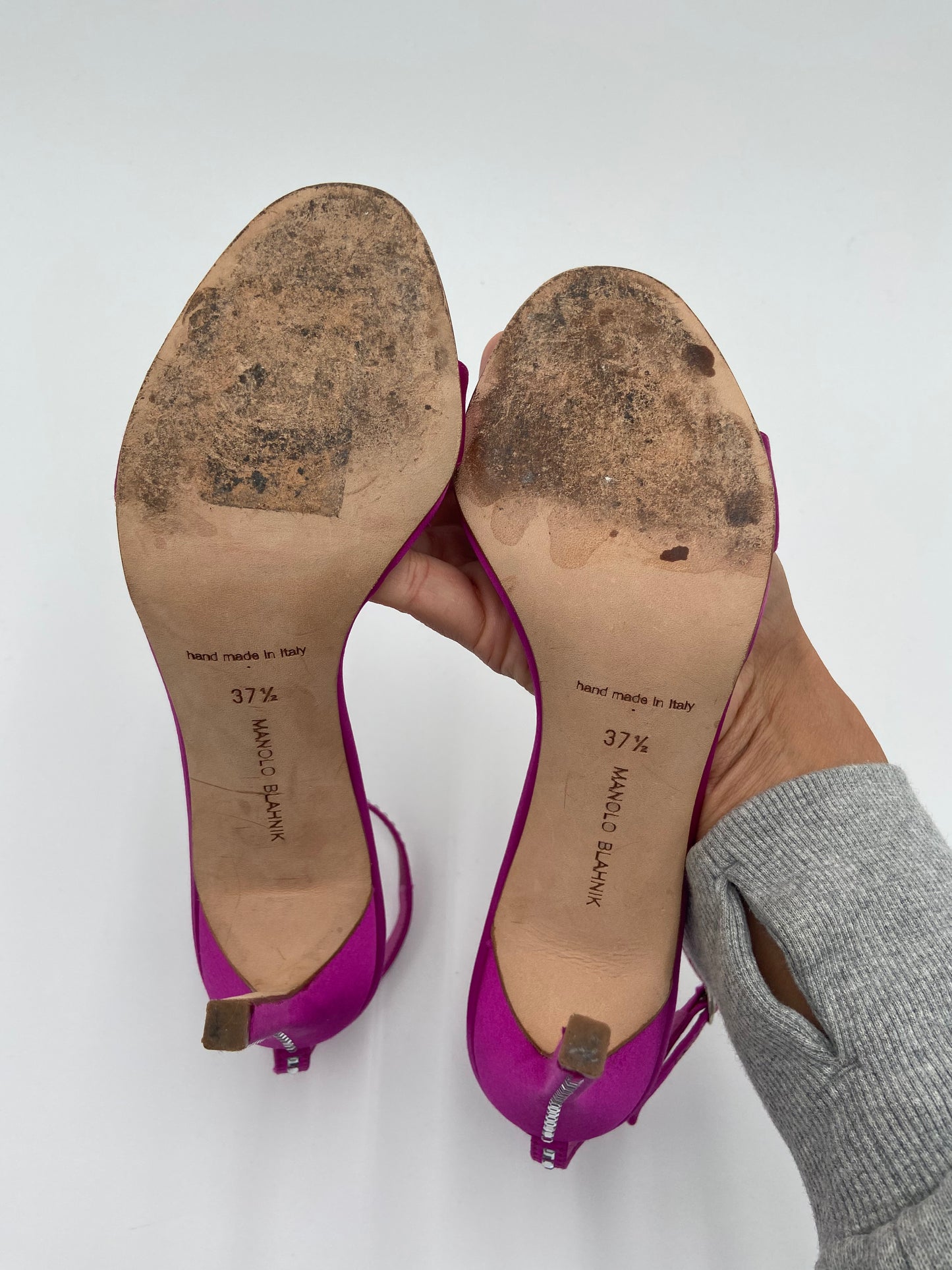 Manolo Blahnik Crinastra 105 Sandals size 37.5