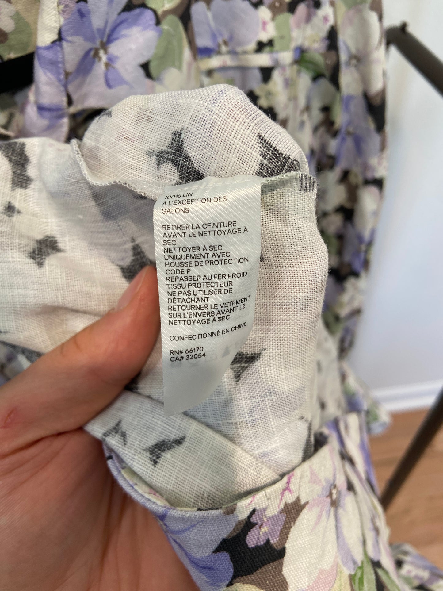 Zimmermann Ninety-Six Shirt Mini Dress size AU 1 - us 6
