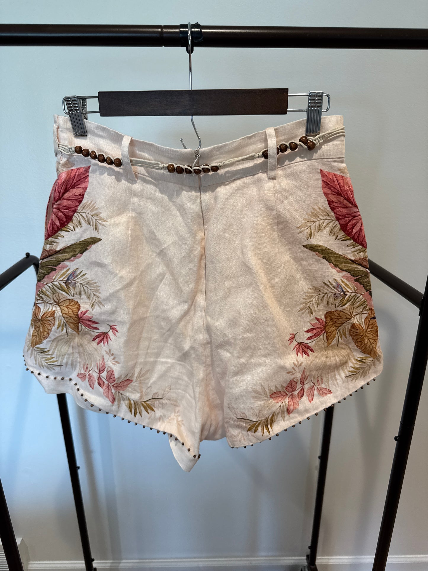 Zimmermann Ascension Tuck Short with Ascension Billow Blouse size 2 US 8