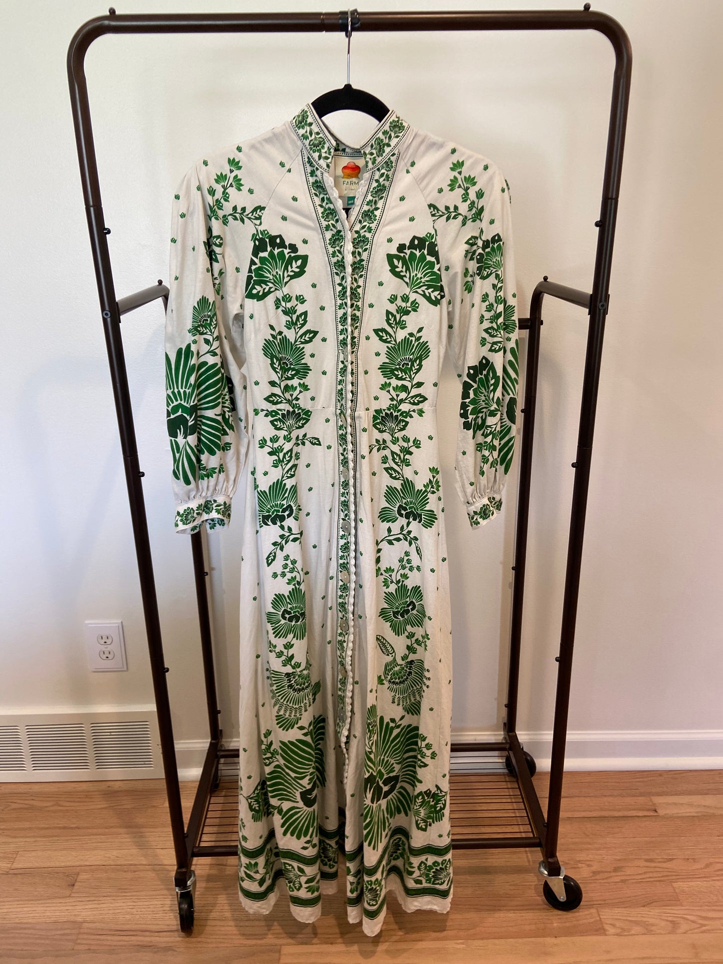 Farm Rio Forest Soul Maxi Dress size XXS