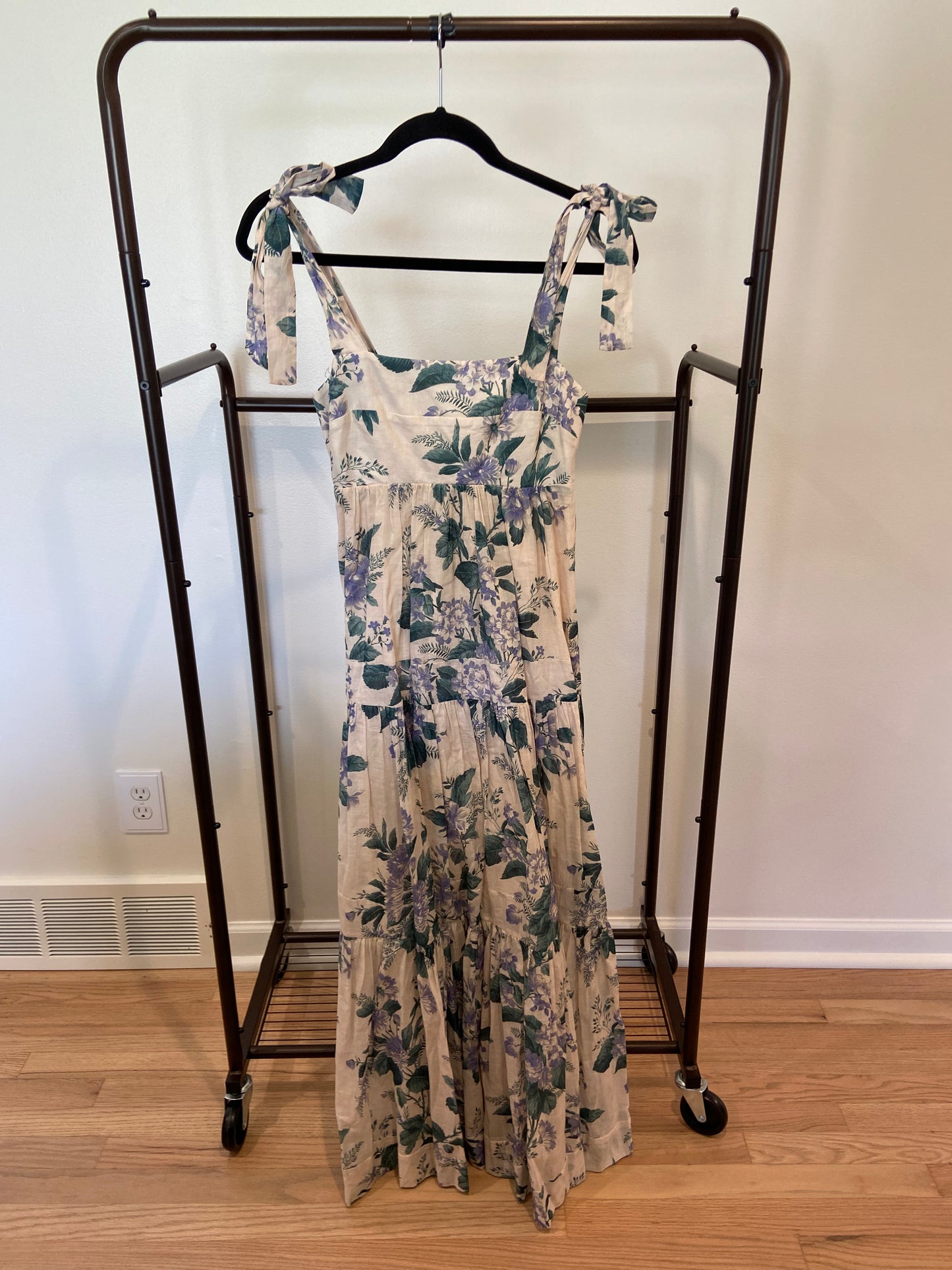 Zimmermann Cassia Tie Shoulder Dress size AU 2