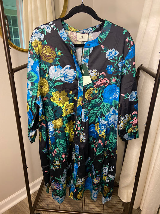 Tuckernuck Verdant Royal Shirt Dress size XXXL