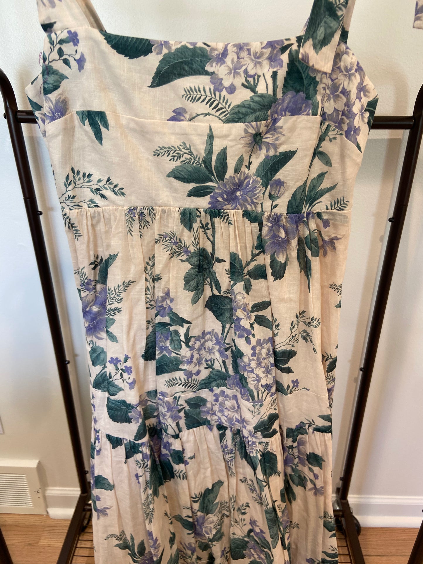 Zimmermann Cassia Tie Shoulder Dress size AU 2