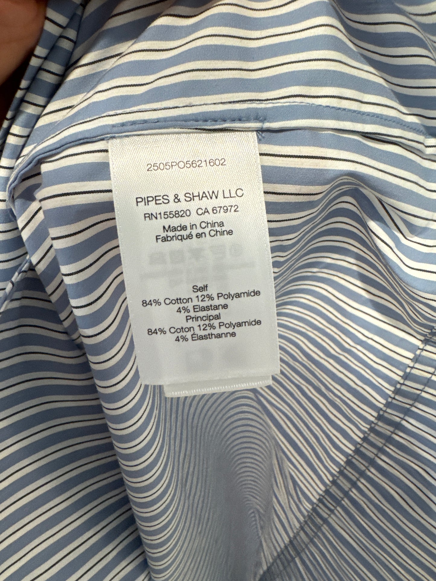 Veronica Beard Susan Stripe Cotton Blend Shirtdress size 0