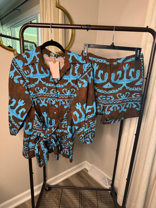 ALEXIS Bahia Top and Oceano Varenne Shorts size XS/S