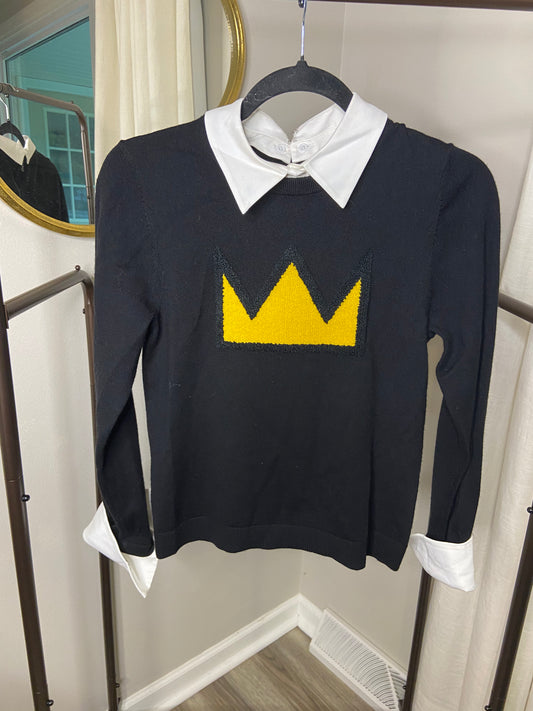 Alice and Olivia Porla Crown Sweater size M