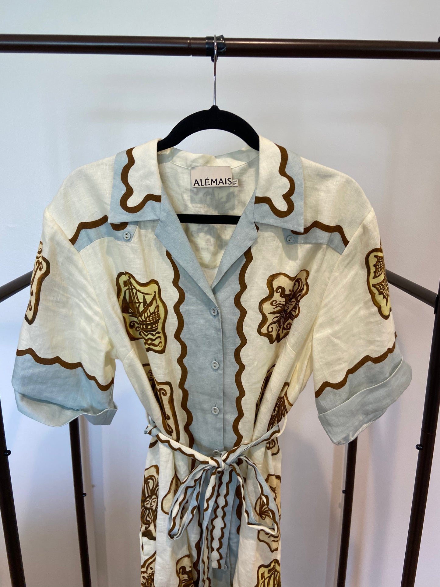 Alemais Relic Mini Dress size US 6