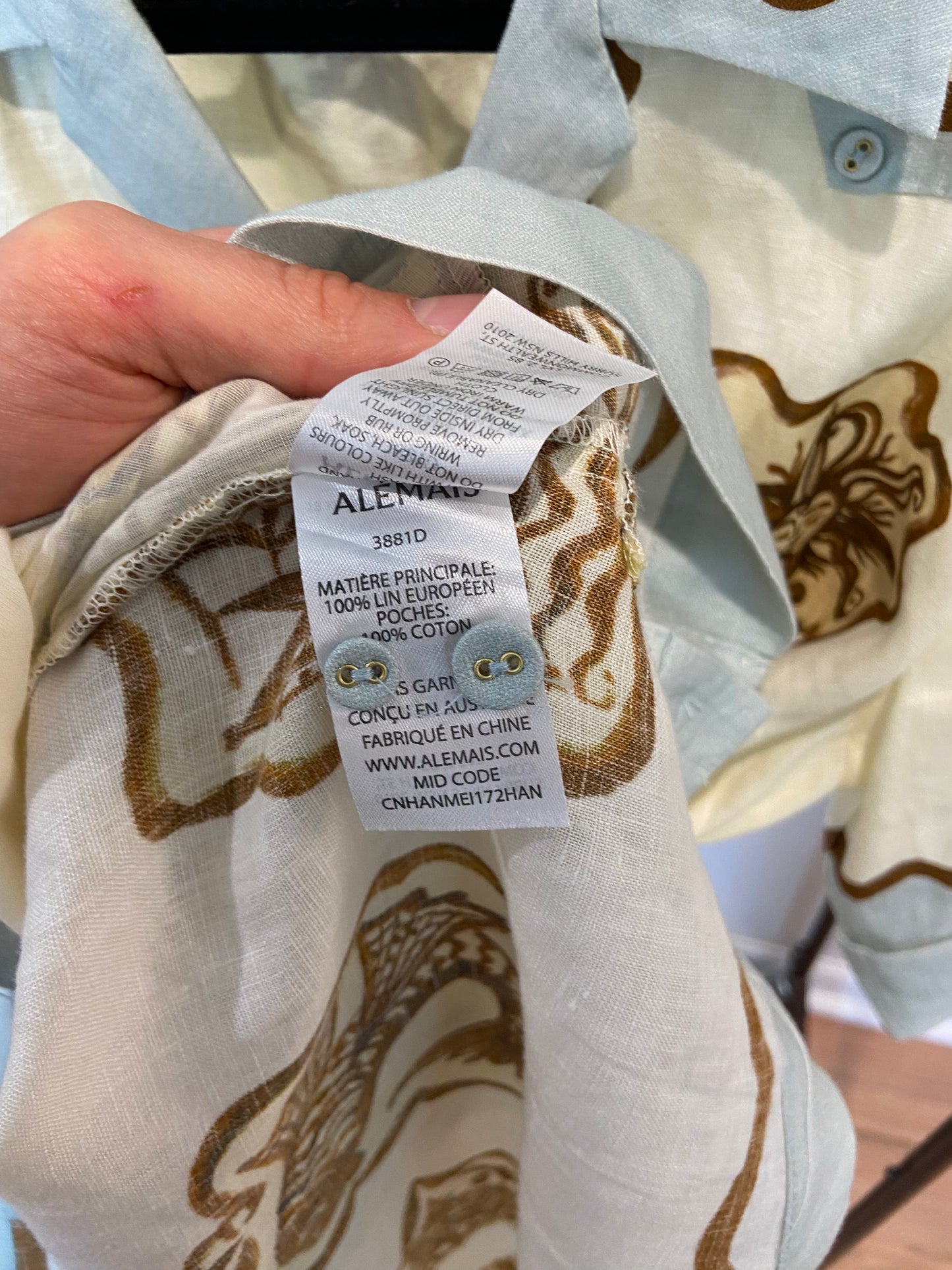 Alemais Relic Mini Dress size US 6