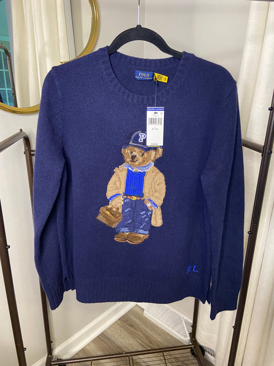 Polo Ralph Lauren Bear Wool Cashmere Sweater size XL