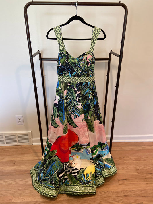 Alice and Olivia Fit and Flare Dress size 4