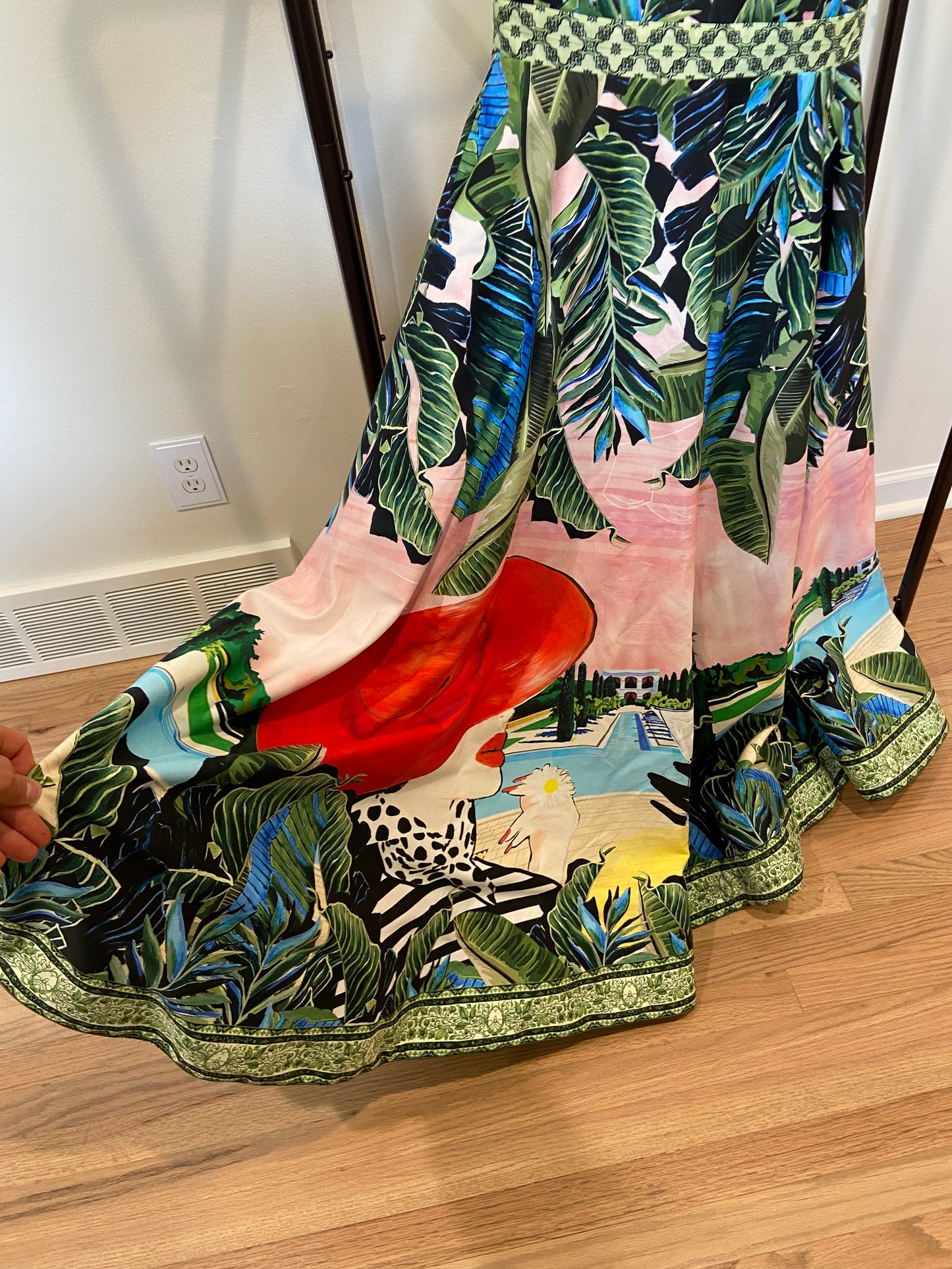 Alice and Olivia Fit and Flare Dress size 4
