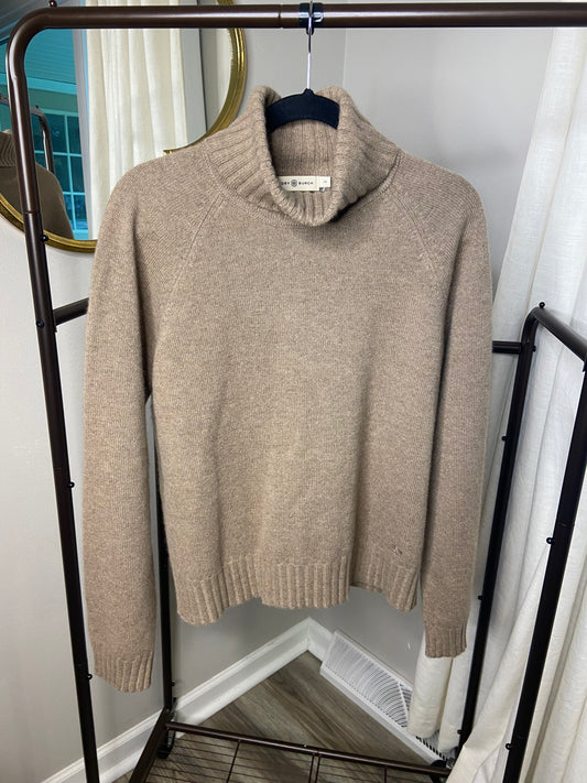 Tory Burch Cashmere Turtleneck Sweater size L