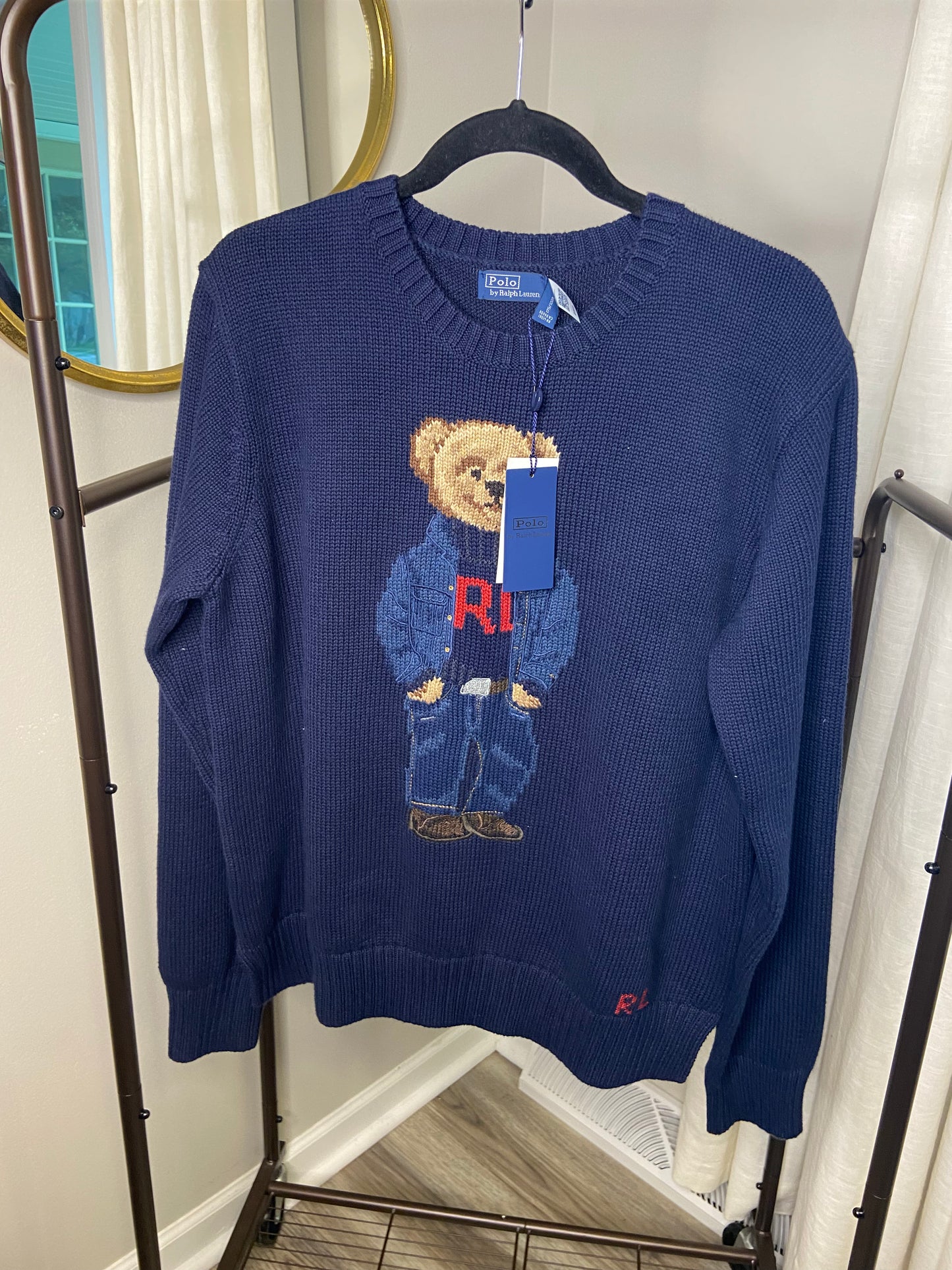 Polo Ralph Lauren Bear Sweater size XL