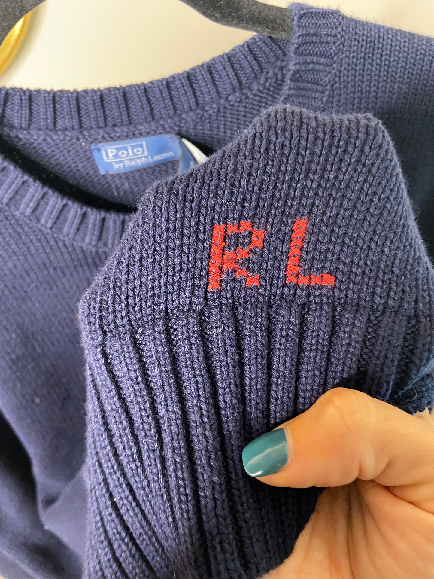 Polo Ralph Lauren Bear Sweater size XL