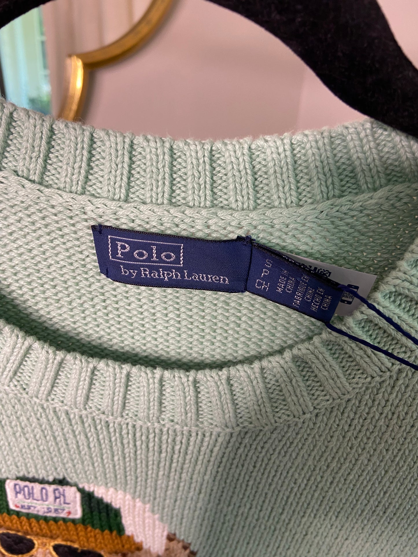 Polo Ralph Lauren Bear Sweater size S