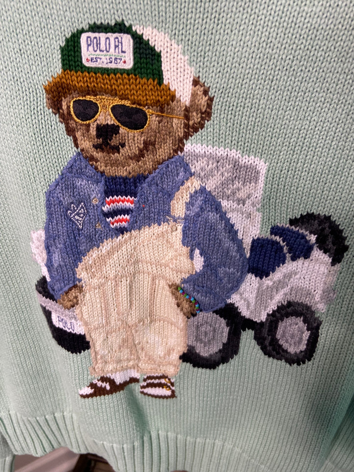 Polo Ralph Lauren Bear Sweater size S