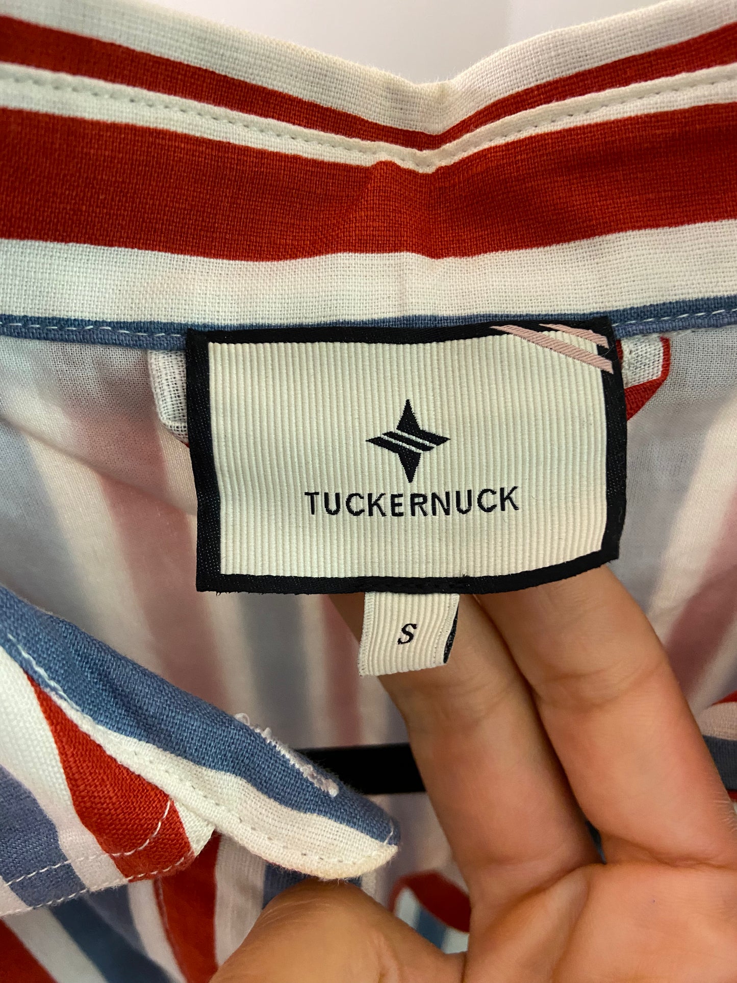 Tuckernuck Americana Stripe Mini Callie Dress size S