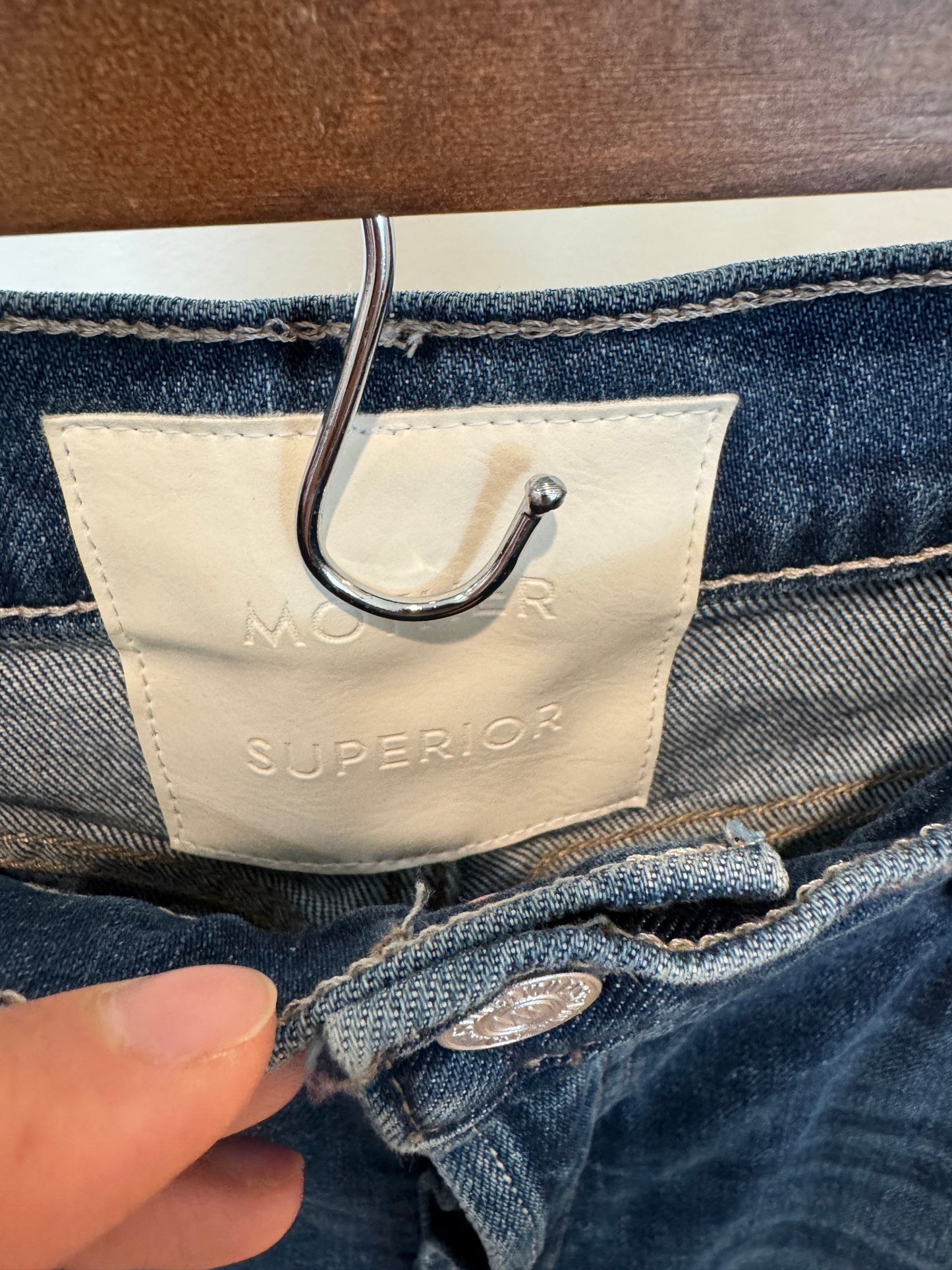 Mother The Tomcat Roller Skimp in Perfectly Imperfect size 33