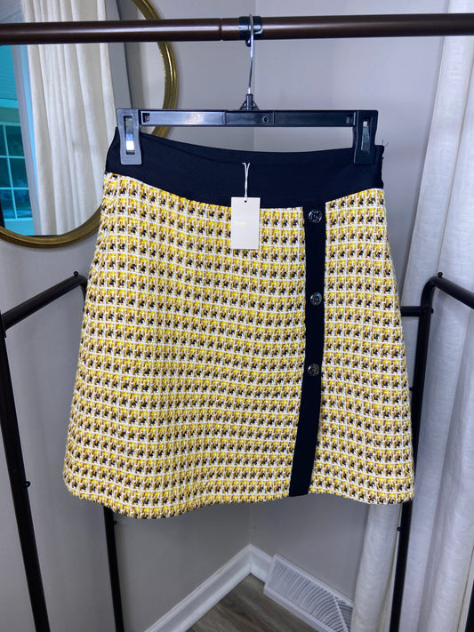 Maje Jisidore Tweed Mini Skirt size M
