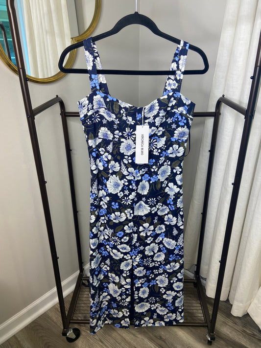 Veronica Beard Colleen Dress Floral Navy size 2