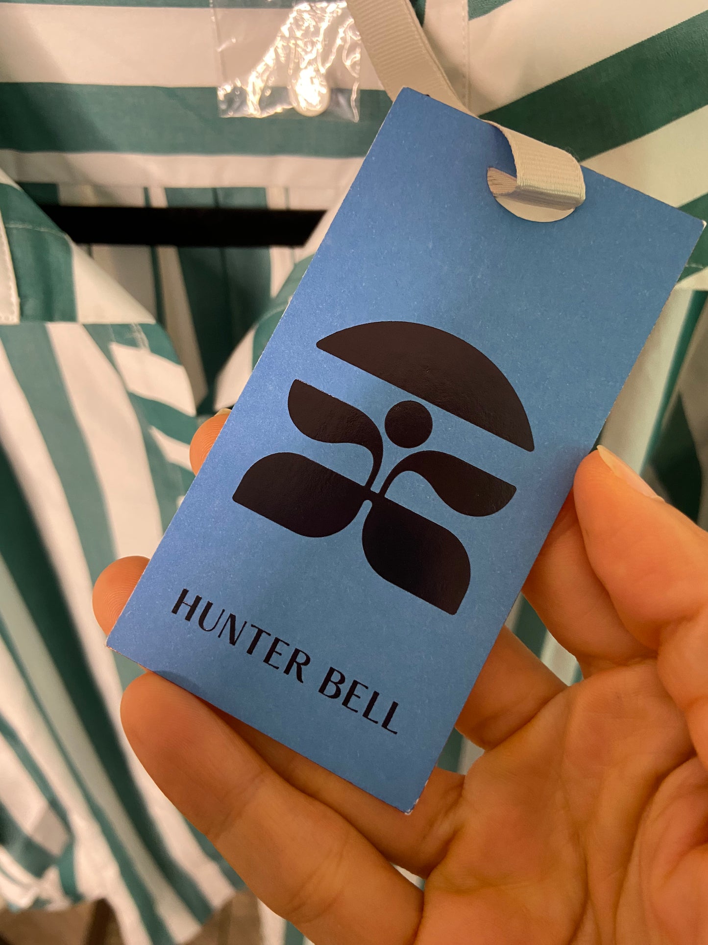 Hunter Bell Miles Stripe Shirt size S