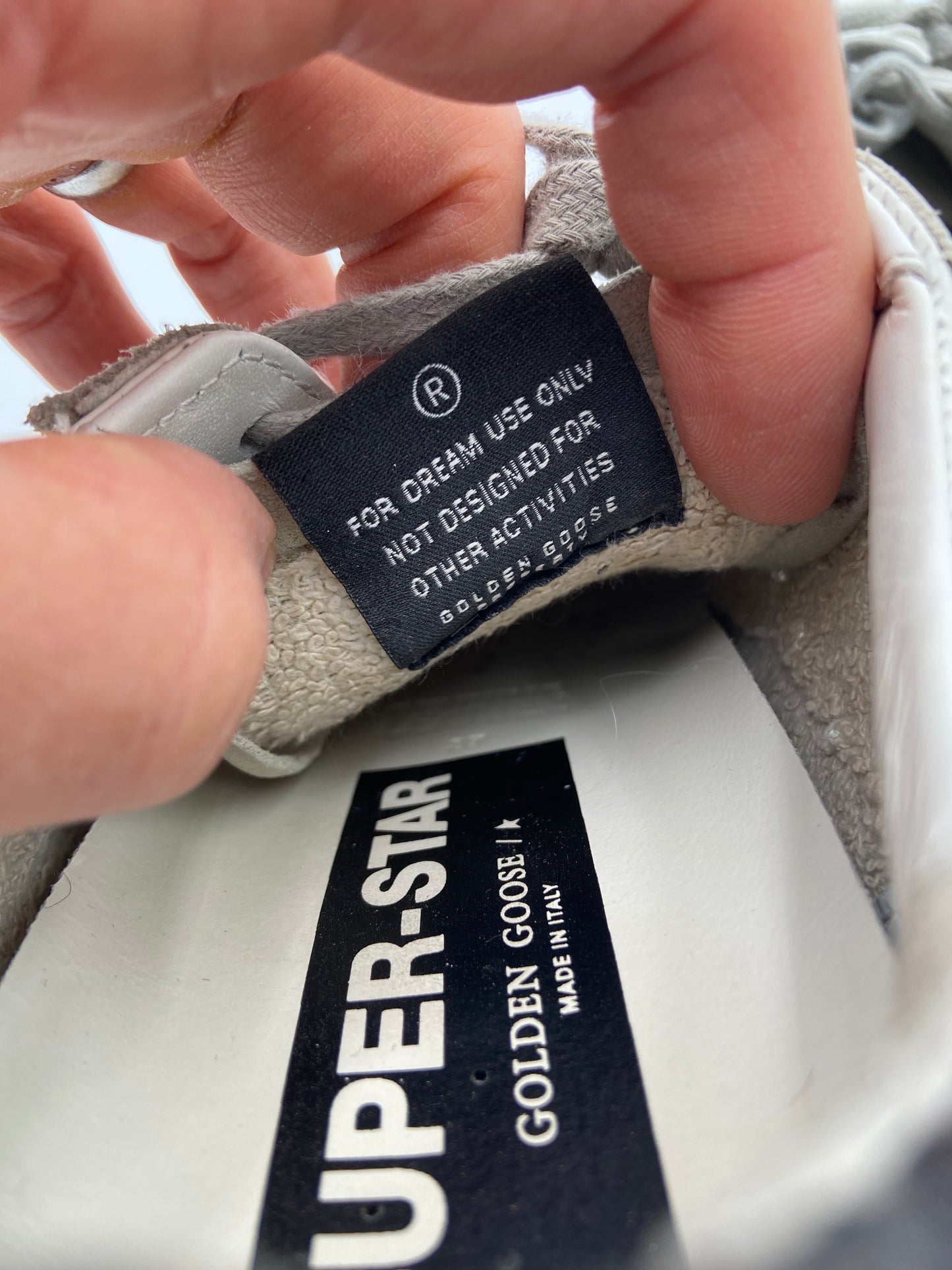 Golden Goose Super-Star in Nappa Leather size 37