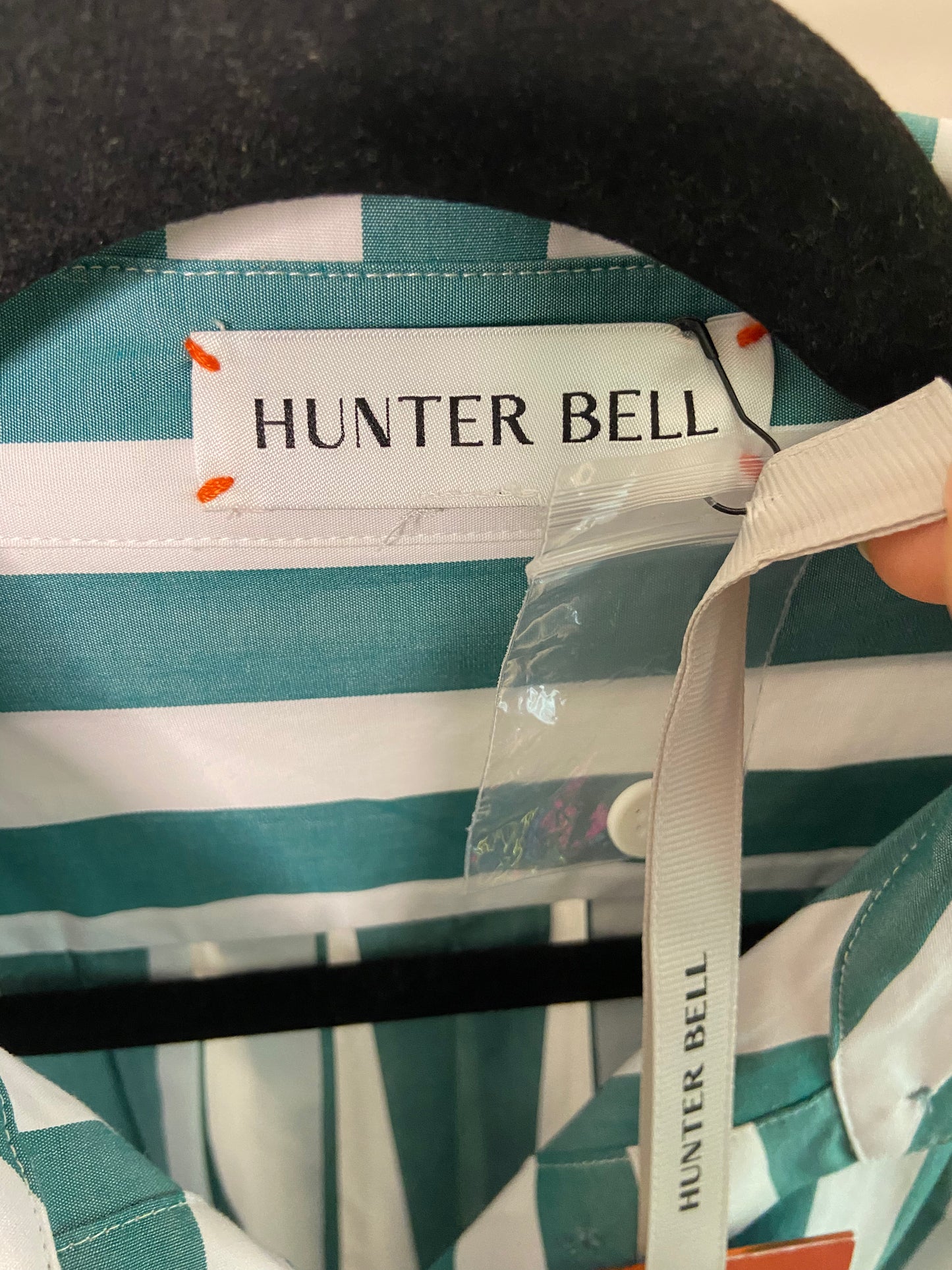 Hunter Bell Miles Stripe Shirt size S