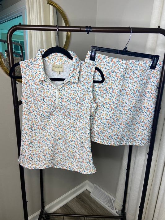Byrdie Golf Worth Top and Skort set size S