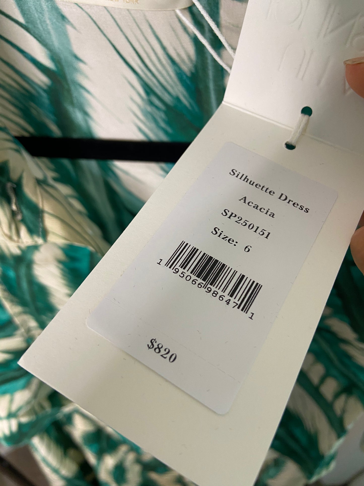 Ulla Johnson Silhouette Silk Dress in Acacia size 6