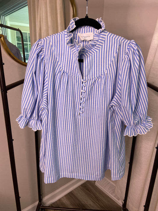 Pomander Place Selena Stripe Top size XL