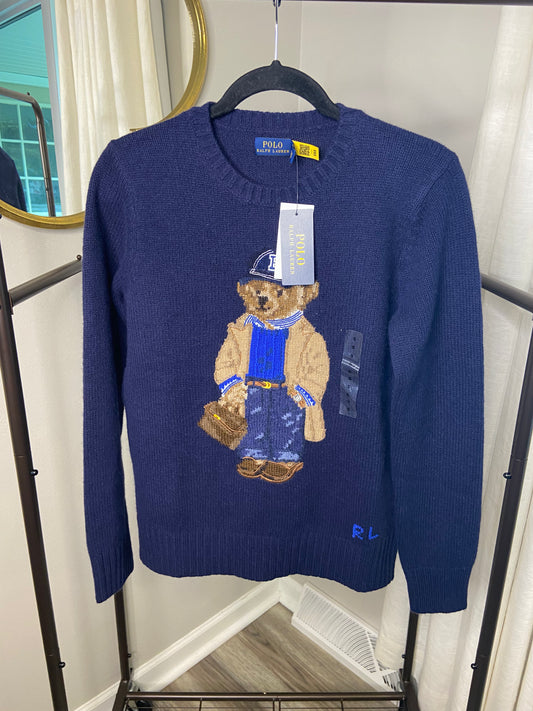 Polo Ralph Lauren Bear Wool Cashmere Sweater size S