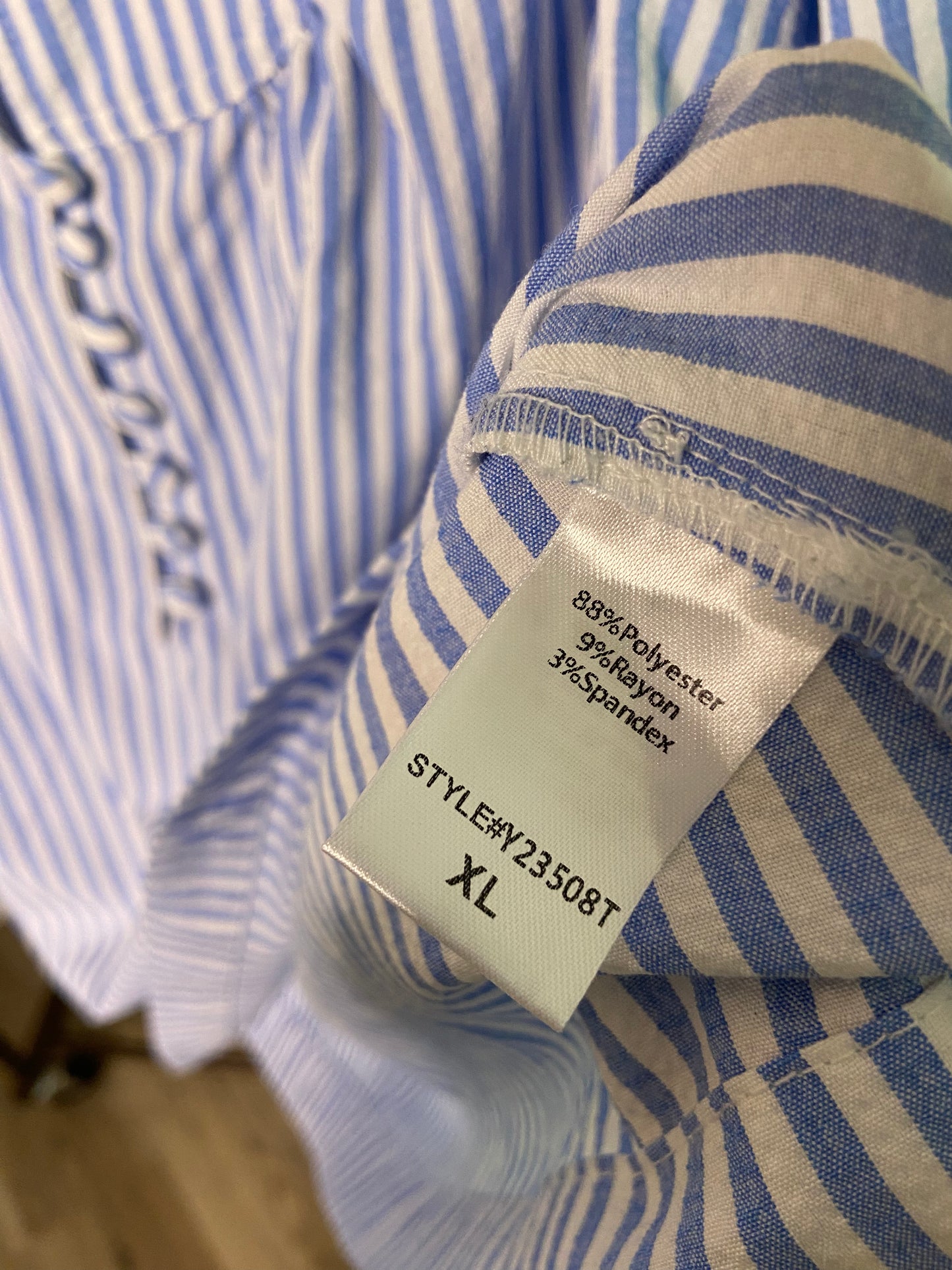 Pomander Place Selena Stripe Top size XL
