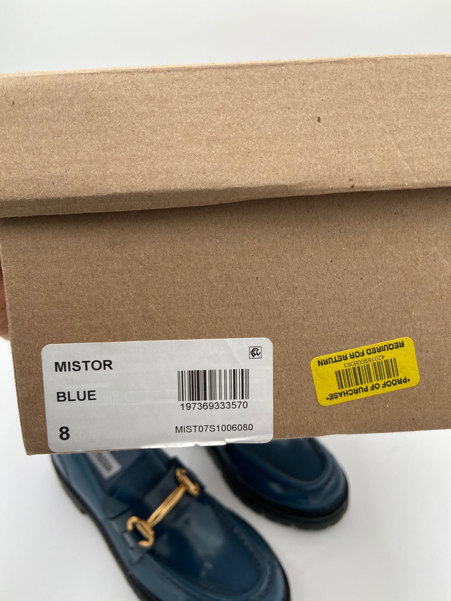Steve Madden Mistor Loafer in Blue size 8
