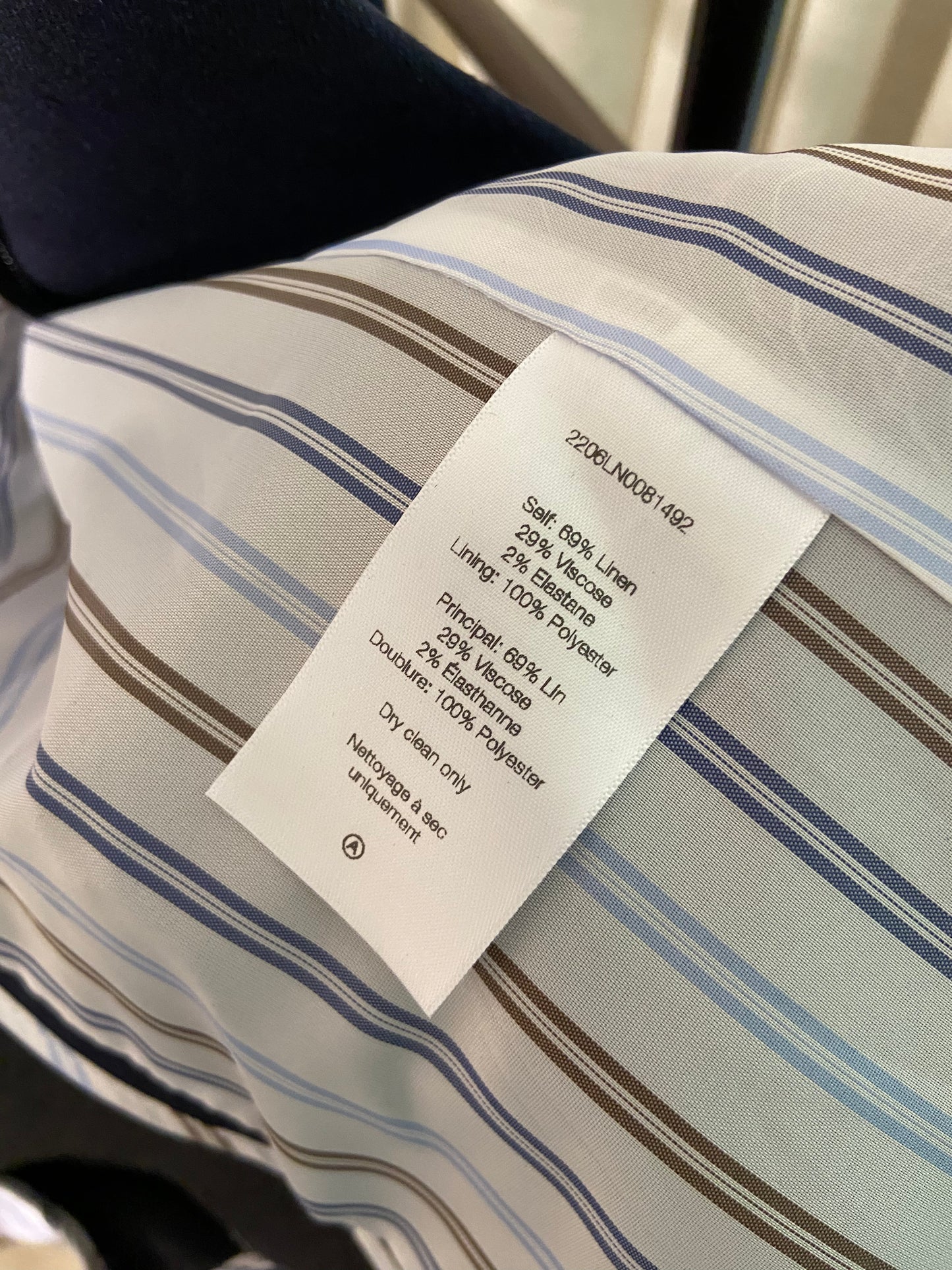 Veronica Beard Miller Denim Dickey Jacket size 8