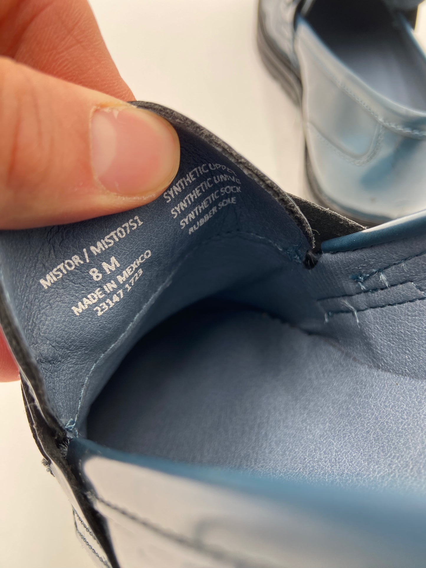 Steve Madden Mistor Loafer in Blue size 8