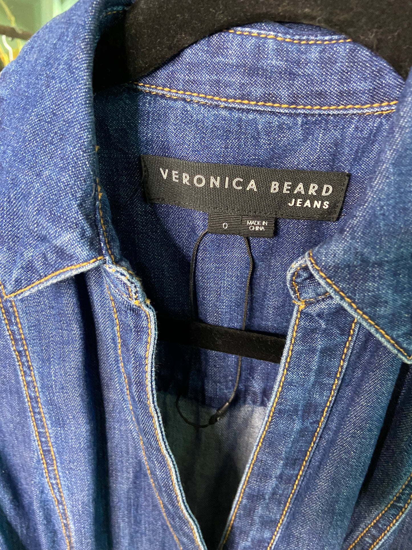 Veronica Beard Arnetta Denim Dress size 0