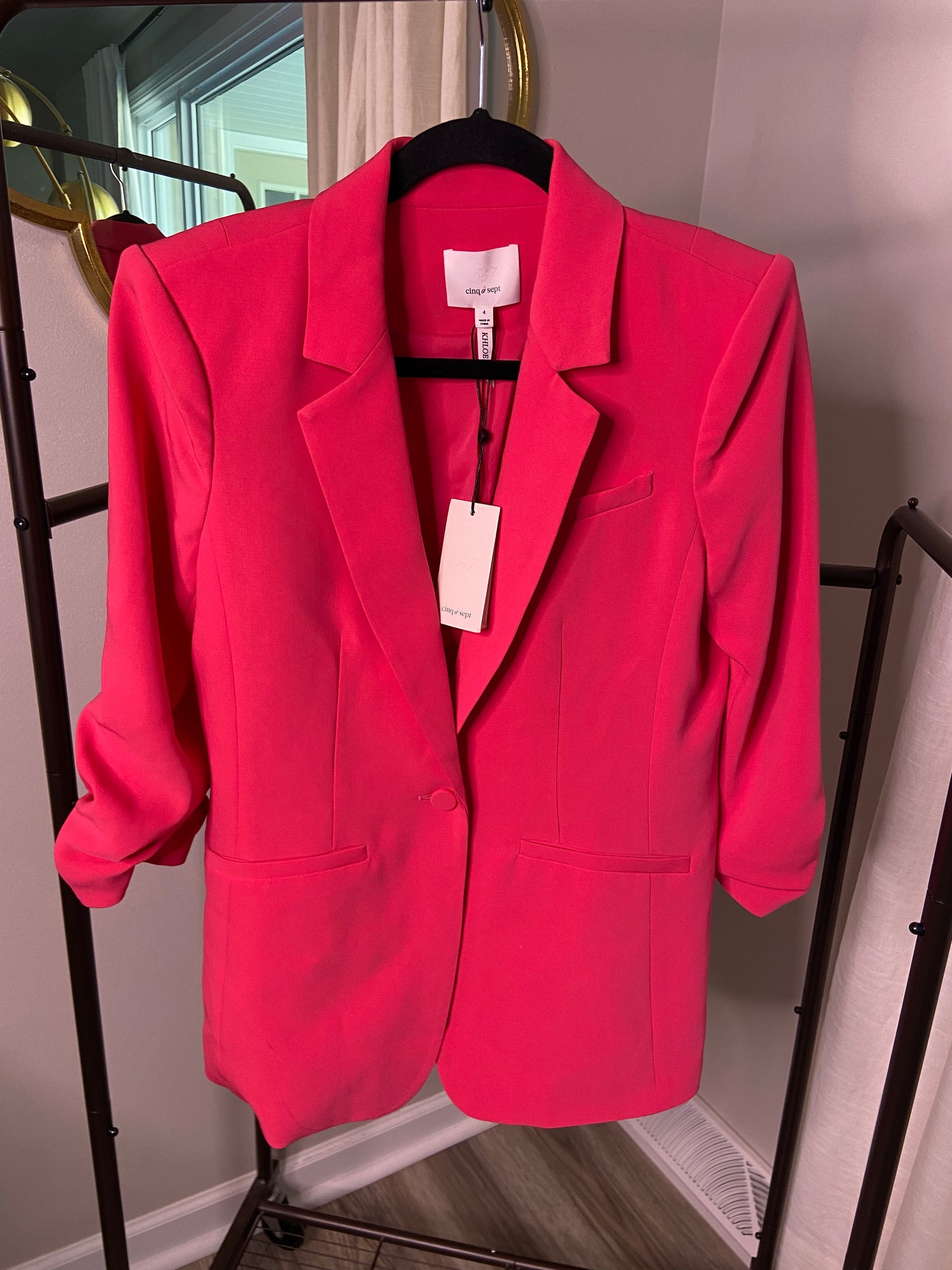 Cinq a Sept Crepe Khloe Blazer size 6