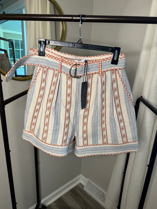 Hunter Bell Tyler Shorts Oasis Stripe size 4