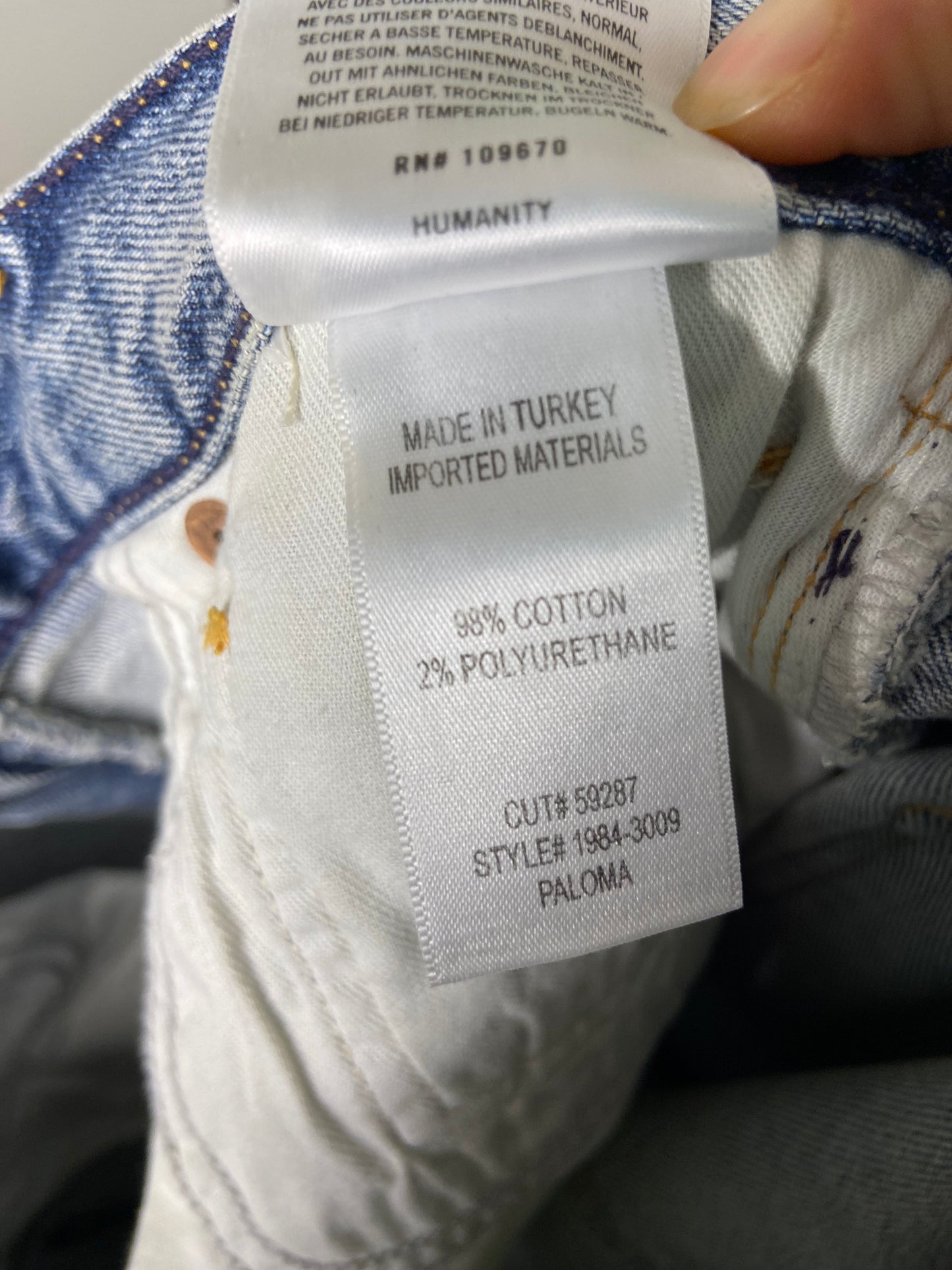 Citizens of Humanity Paloma Baggy Jeans size 26
