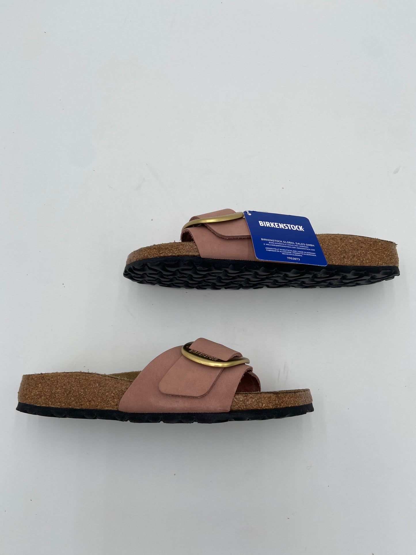Birkenstock Madrid Big Buckle Faded Purple Sandals size 37 US 6-6.5