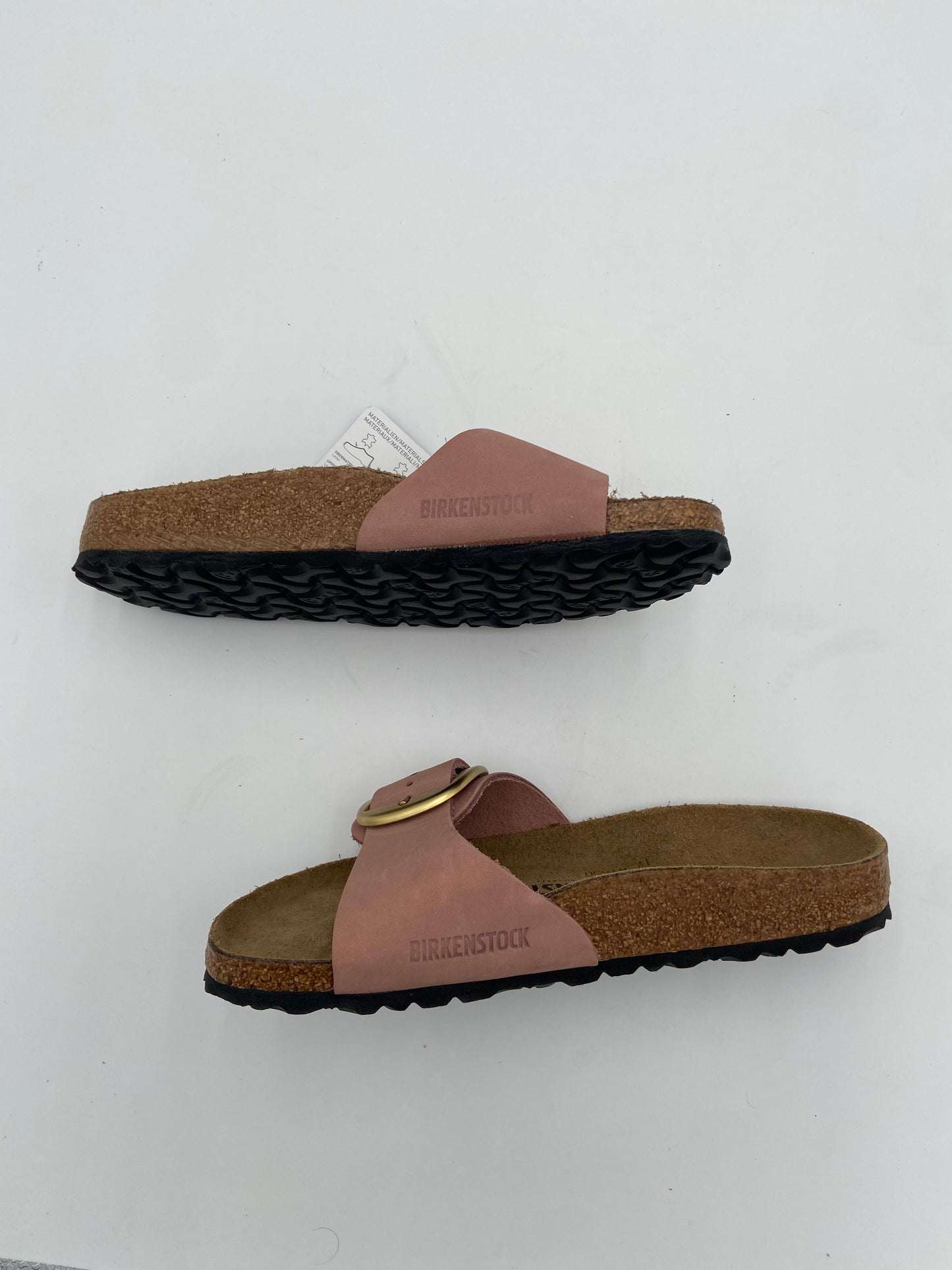 Birkenstock Madrid Big Buckle Faded Purple Sandals size 37 US 6-6.5