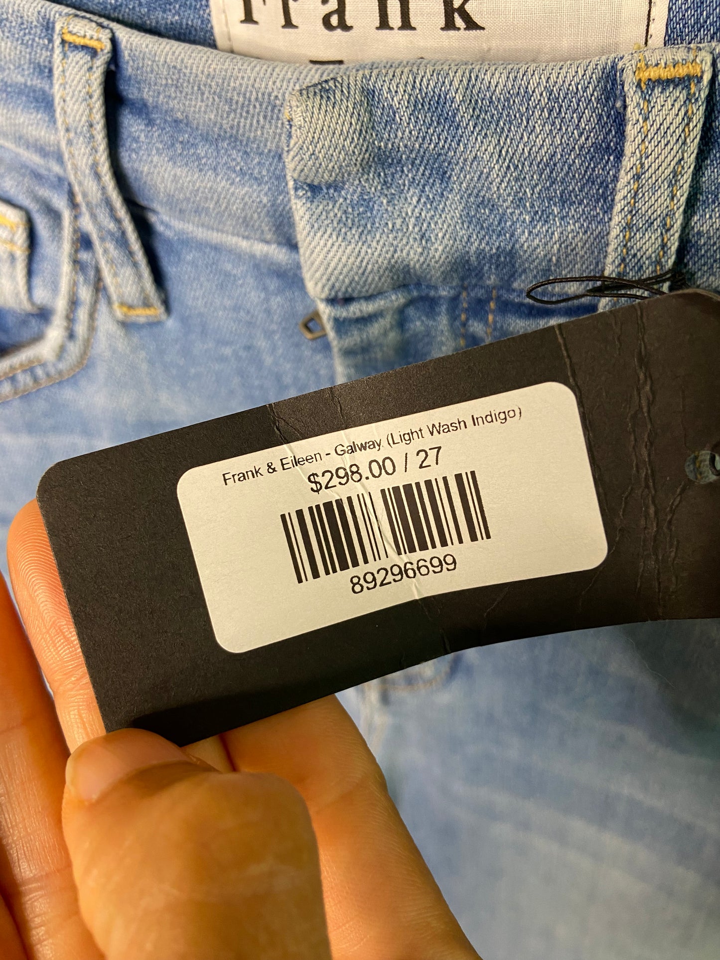 Frank and Eileen Galway Wide Leg Jeans size 27