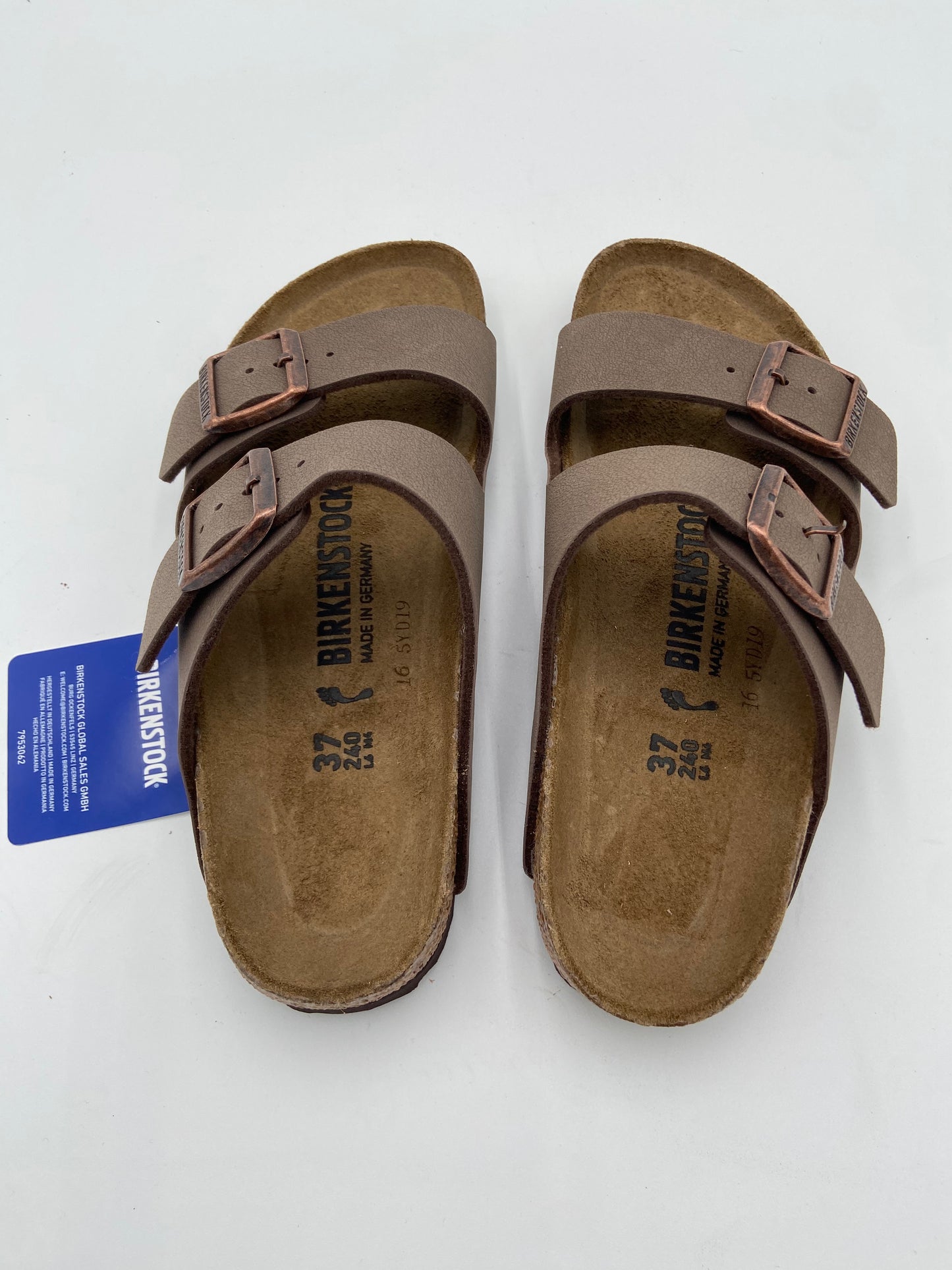Birkenstock Arizona Sandals size 37 US 6-6.5